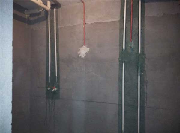 水路改造的布線位置