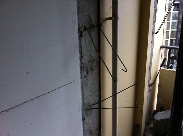 墻體中鋼筋