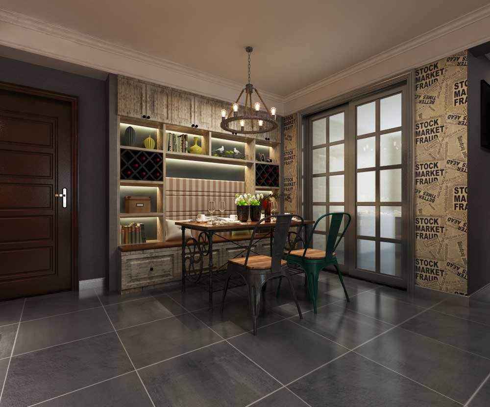 翰林三室兩廳裝修效果圖