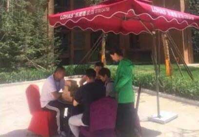 東勝紫御府交房現場