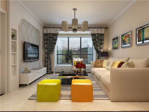 翠提春曉93平米效果圖