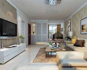 亞龍花園136平米三室兩廳簡(jiǎn)約風(fēng)格裝修效果圖