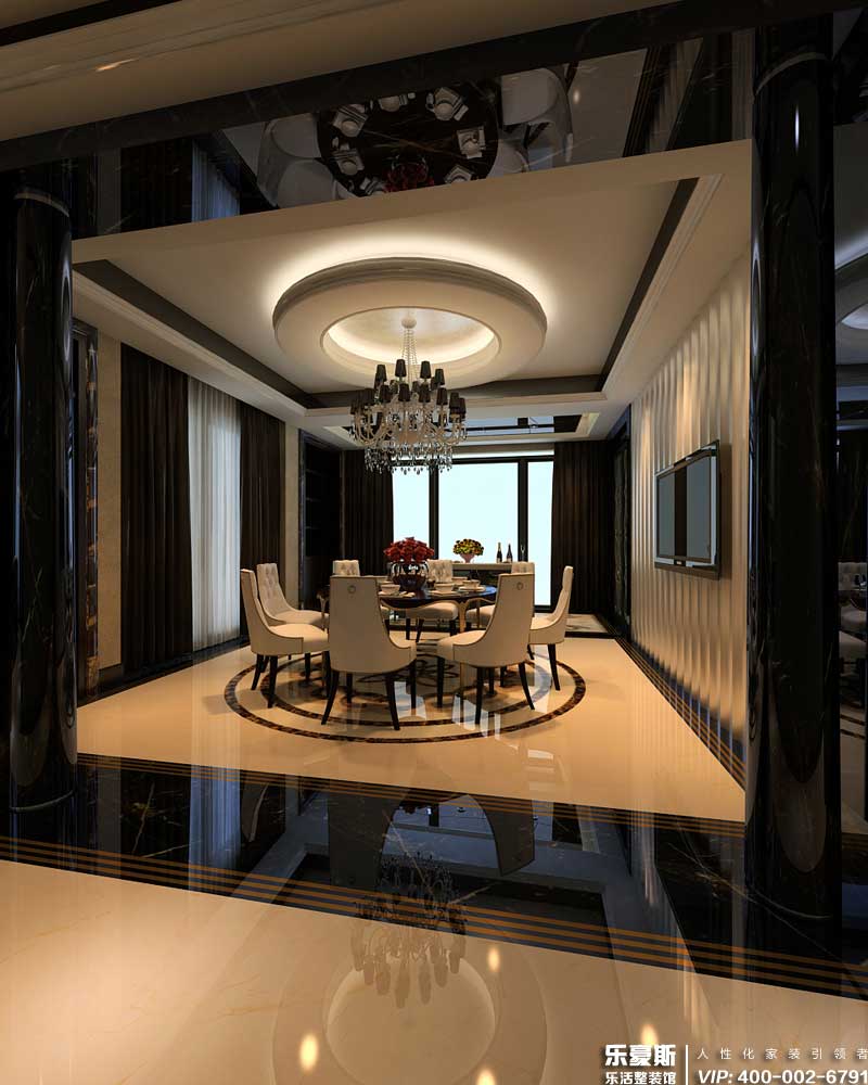 墅洋居禮200㎡四室四廳后現(xiàn)代風(fēng)格