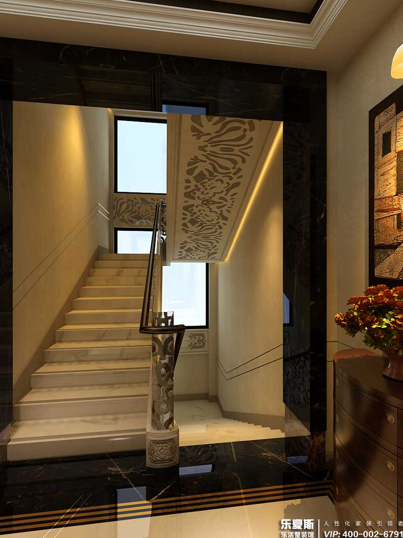 墅洋居禮200㎡四室四廳后現(xiàn)代風(fēng)格