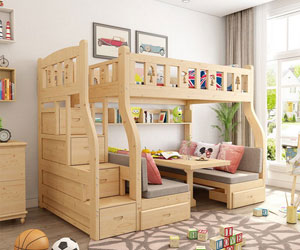 給孩子一個快樂安全的成長環(huán)境，從兒童床的選購開始