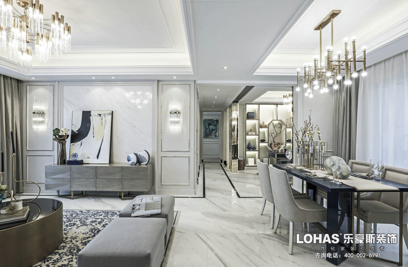 御河上院142平米裝修效果圖