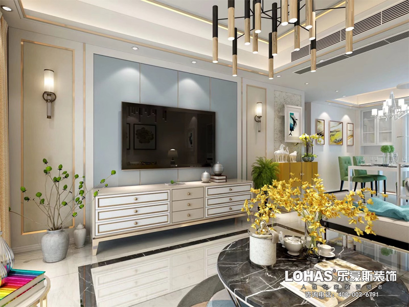 御河上院142平米裝修效果圖