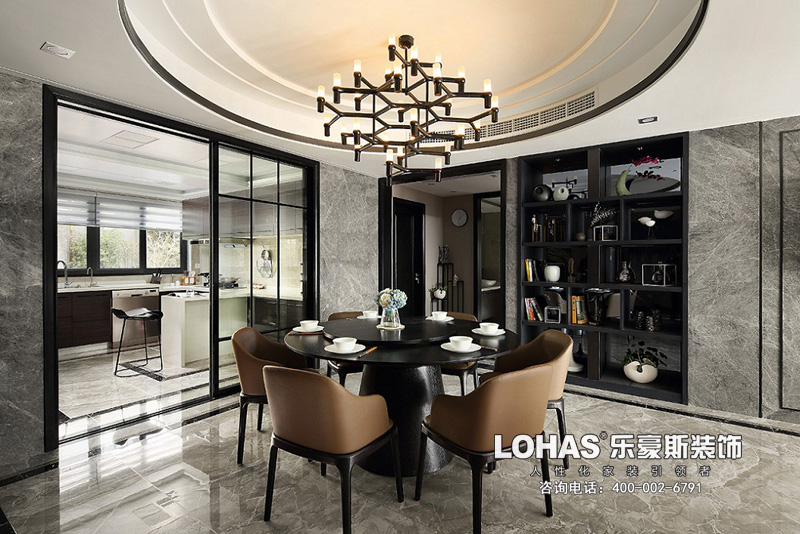 御河上院176平米裝修效果圖