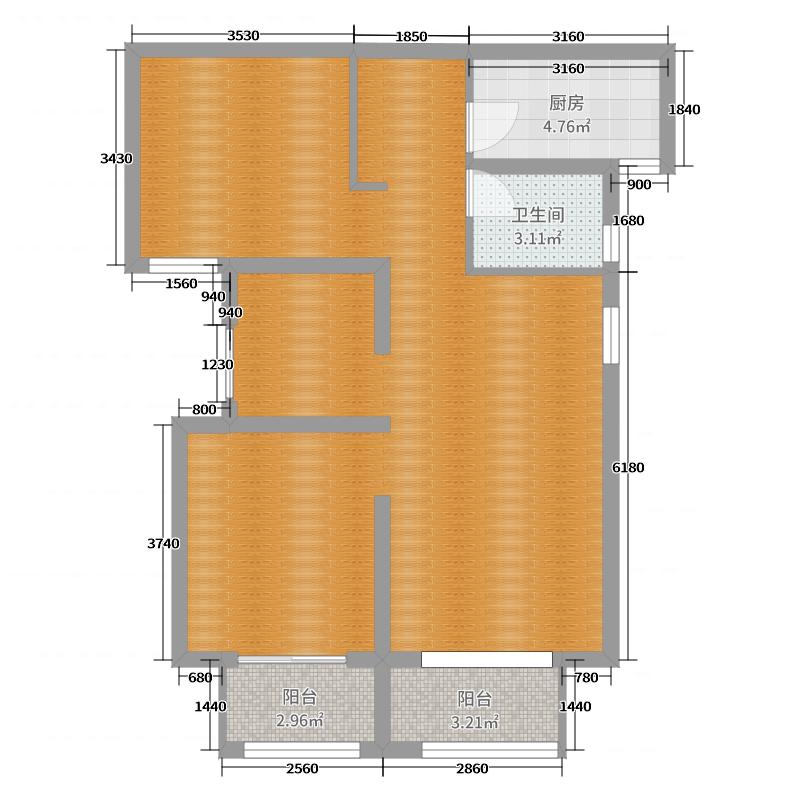 國(guó)源和天下0室0廳1衛(wèi)1廚84.00㎡戶(hù)型圖