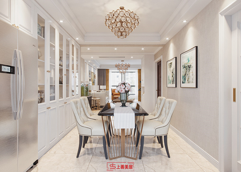 厚德福城140平美式輕奢