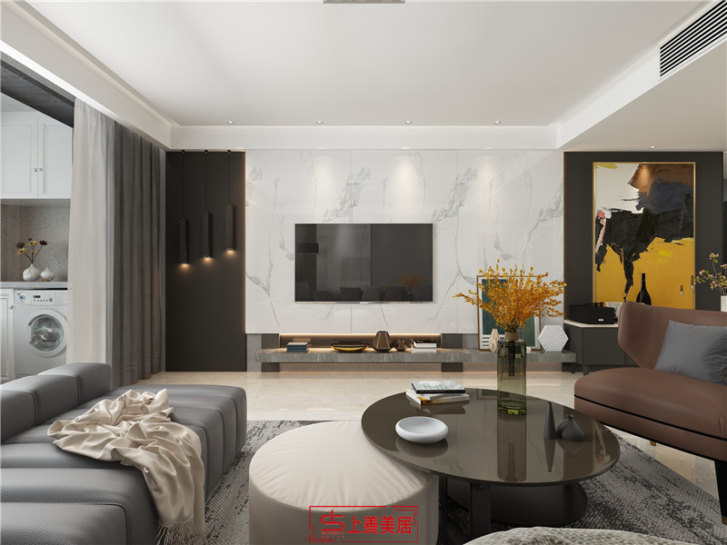 上城御府160平現代風格