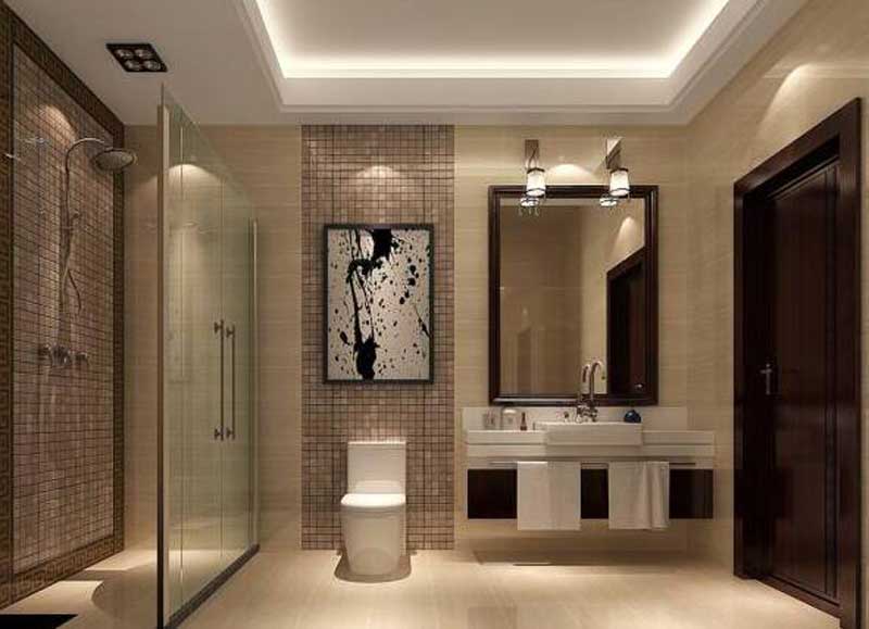 新中式衛(wèi)生間裝修效果圖