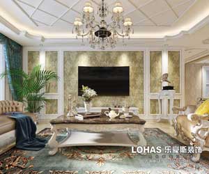 裝修樣板間120平方米三室二廳家