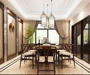 窗簾中式風(fēng)格案例