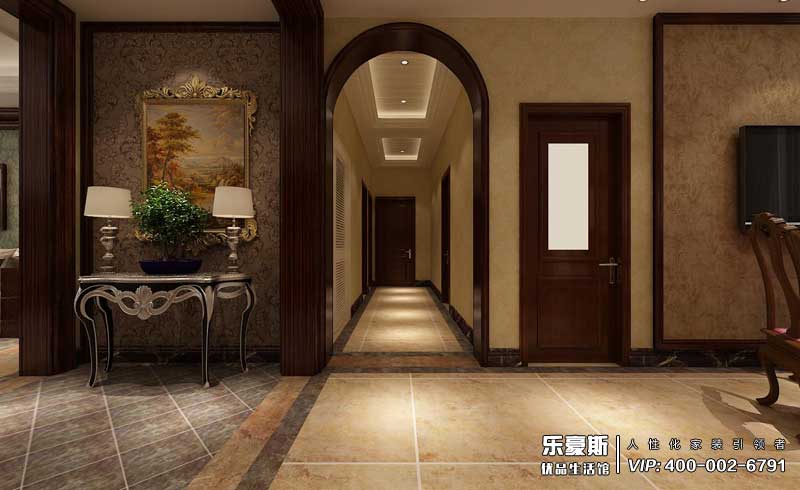 天下錦城200平米新中式裝修效果圖