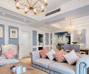 石家莊120平米美式裝修風(fēng)格 是你喜歡的菜嗎？