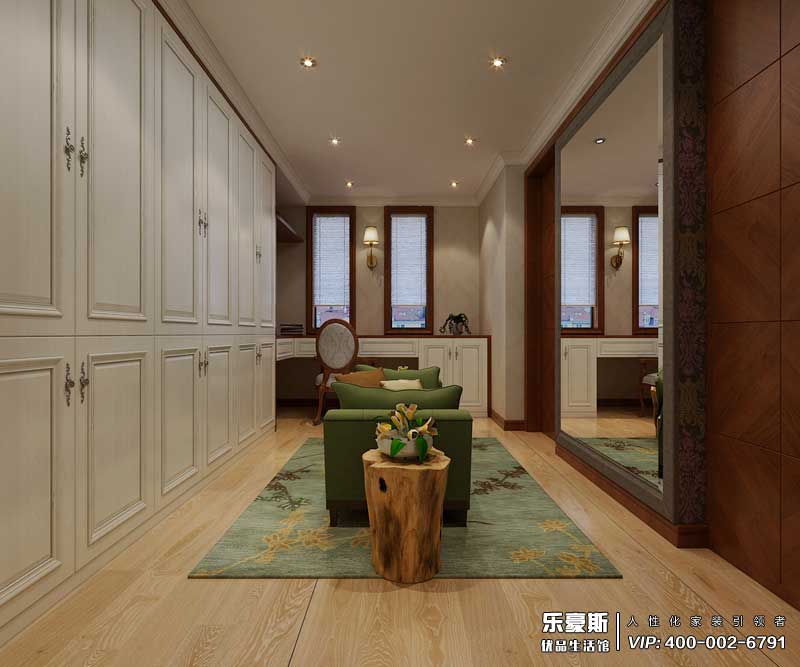 碧桂園180平米美式風(fēng)格裝修效果圖