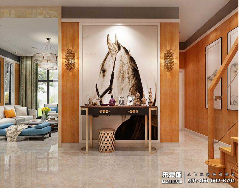 盛世天驕花苑港式風(fēng)格裝修效果圖