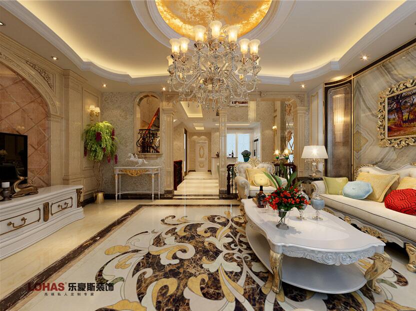 石家莊紅石原著別墅歐式風(fēng)格裝修效果圖