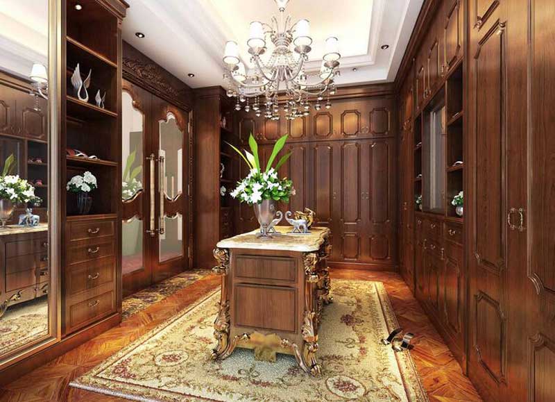 衣帽間別墅裝修設(shè)計(jì)效果圖