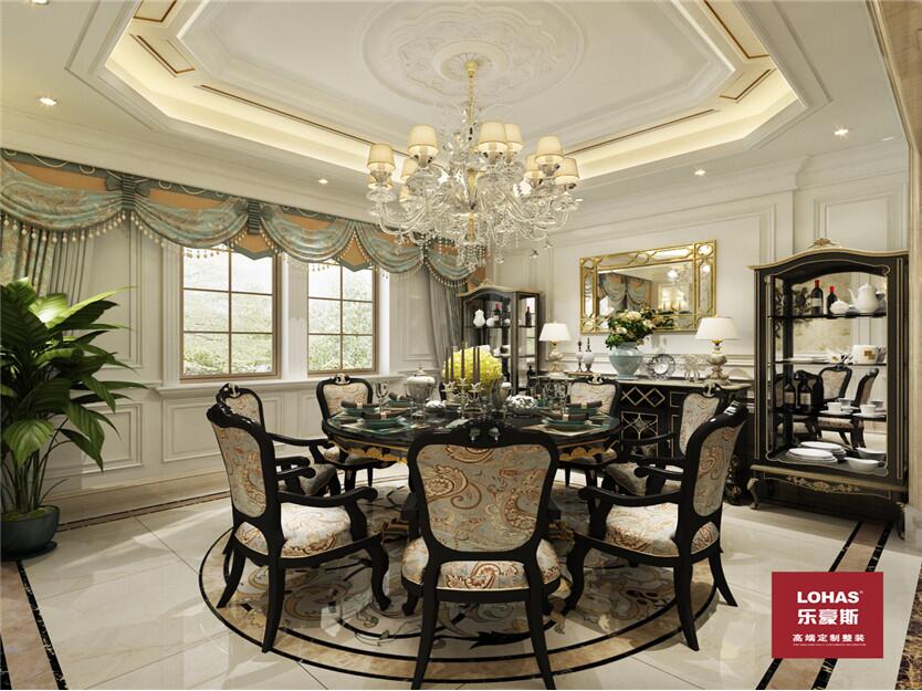 西山一號(hào)歐式風(fēng)格別墅裝修效果圖