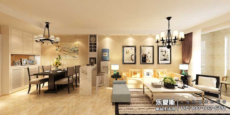 東勝紫御府88平米現(xiàn)代風(fēng)格裝修