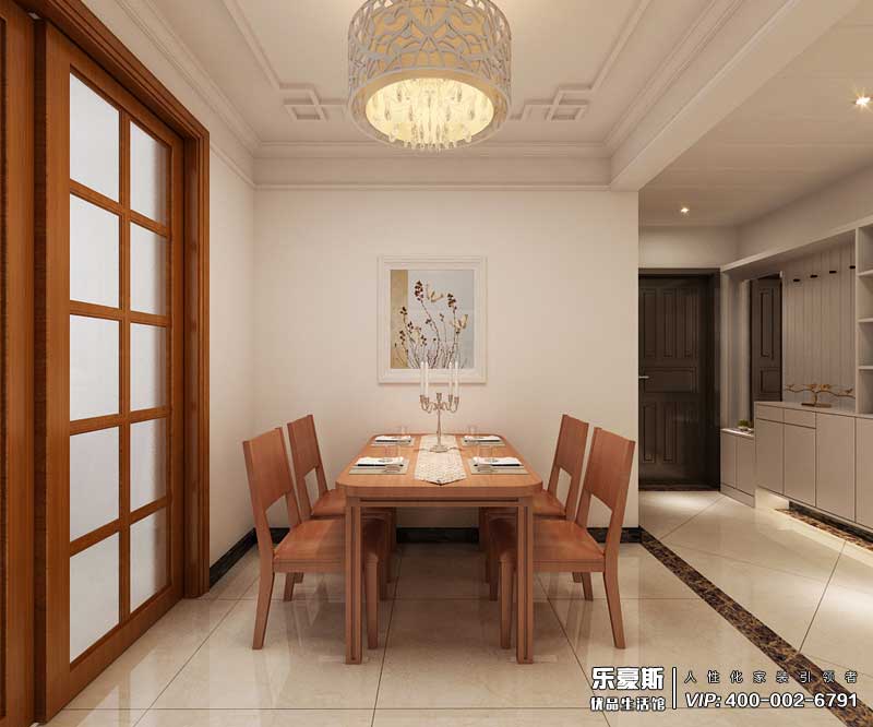 海棠灣130平米新中式裝修