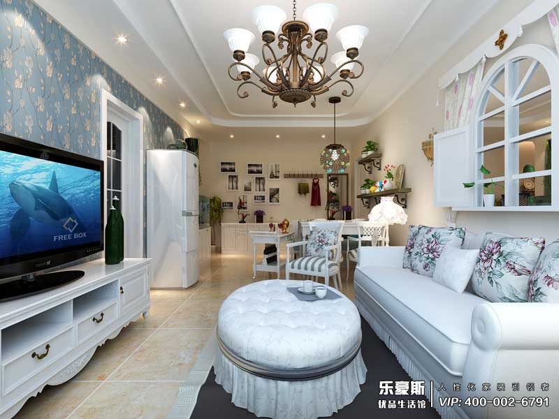 藍(lán)山國際田園風(fēng)格裝修