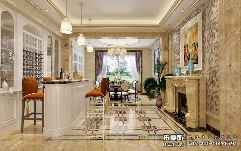 星河盛世350平米法式風(fēng)格裝修效果圖