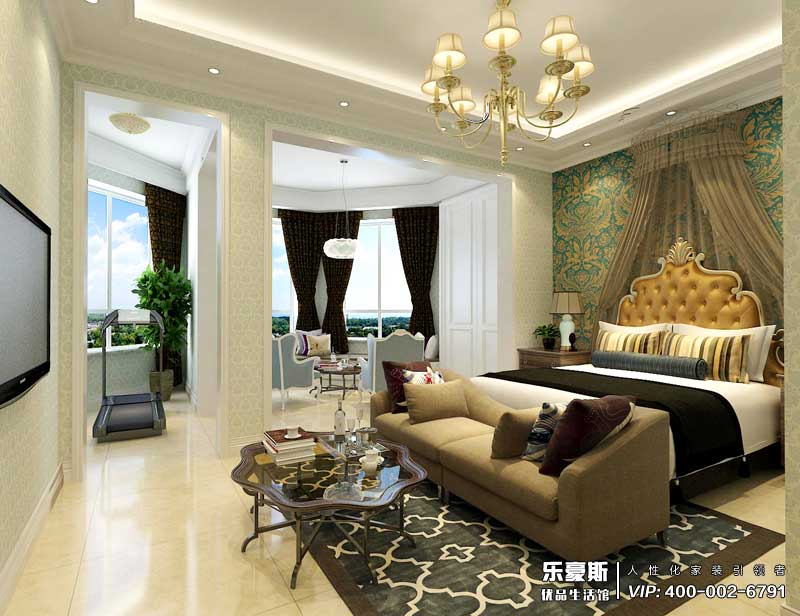 星河盛世350平米法式風(fēng)格裝修效果圖