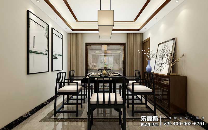 鑫界王府新中式裝修效果圖