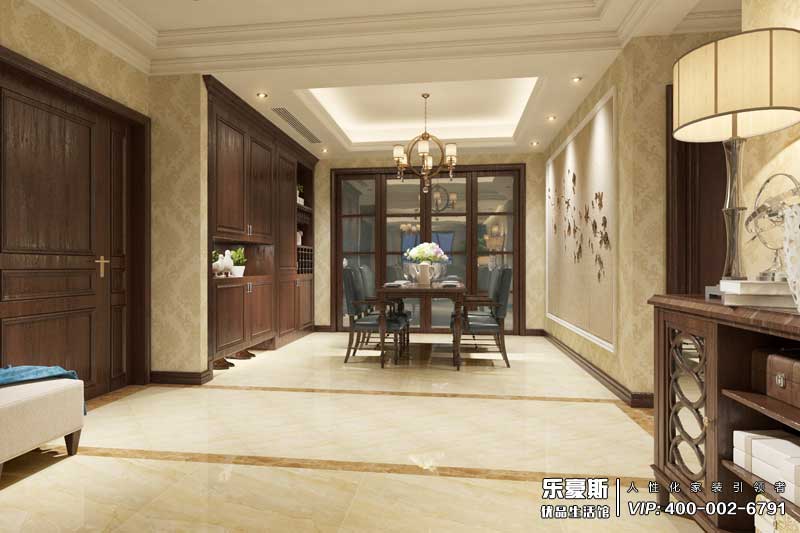 藍(lán)山國際美式風(fēng)格裝修設(shè)計(jì)