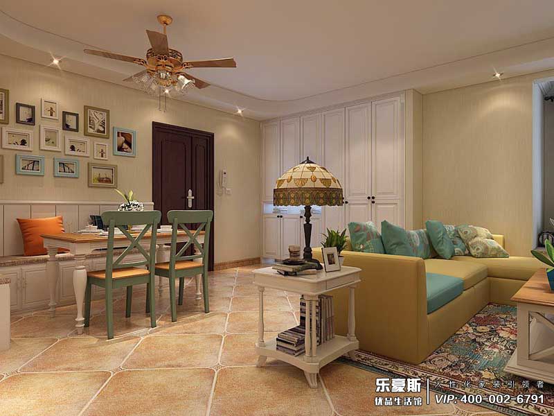 盛景八方美式田園裝修效果圖