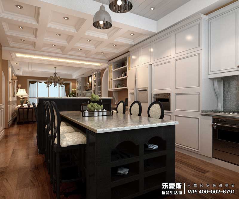 東勝紫御府美式風(fēng)格裝修效果圖