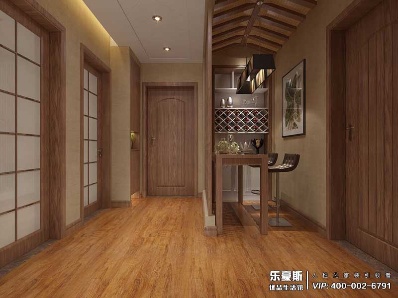 旅投福美十號院東南亞風(fēng)格裝修