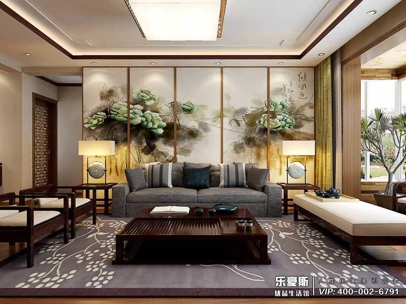 弘達(dá)商務(wù)新中式風(fēng)格裝修