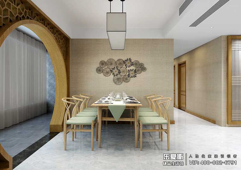 鑫界王府新中式風(fēng)格裝修效果圖