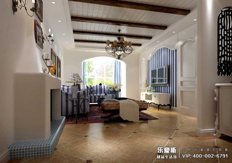 天山壹方中心地中海風格裝修效果圖