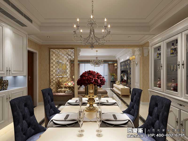 石家莊陽光里歐式風格裝修效果圖