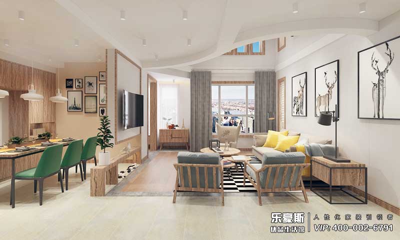 聯(lián)邦名都混搭風格裝修效果圖