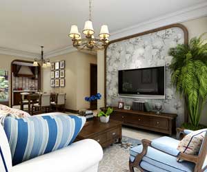 潤(rùn)德天悅城美式風(fēng)格裝修效果圖