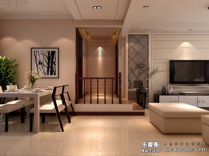 保利花園現(xiàn)代風(fēng)格裝修效果圖