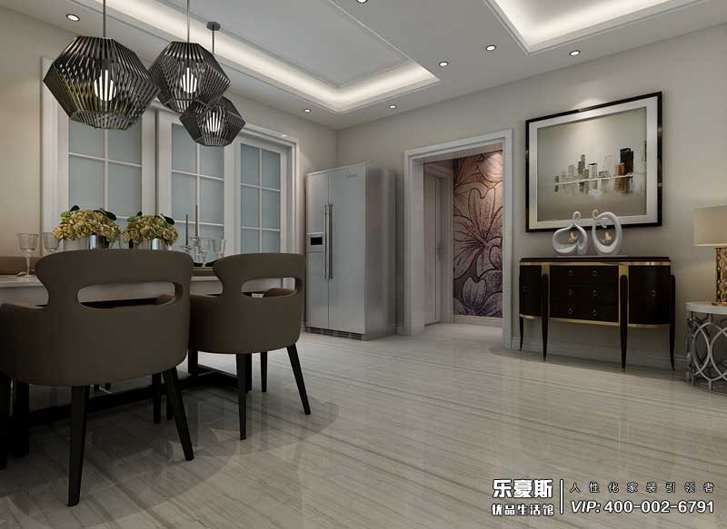 龍溪城現(xiàn)代簡約風(fēng)格裝修效果圖