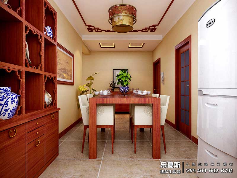 盛世御城中式風格裝修效果圖