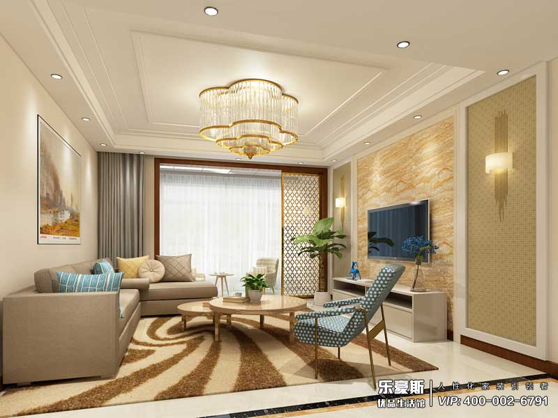 鑫界王府歐式風(fēng)格裝修效果圖