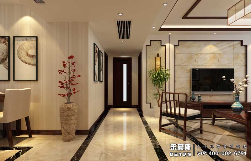 匯君城新中式風(fēng)格裝修效果圖