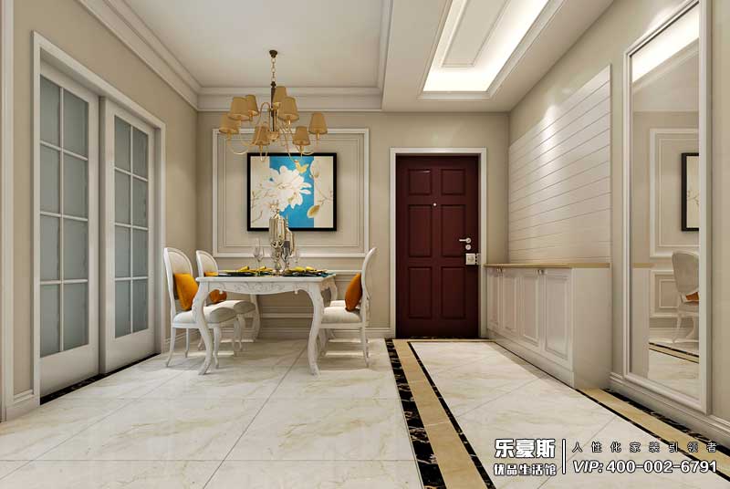 林蔭大院簡歐風(fēng)格裝修效果圖