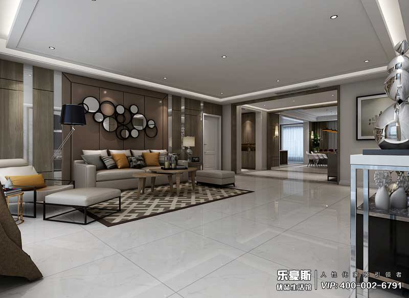 盛世御城港式風(fēng)格裝修效果圖