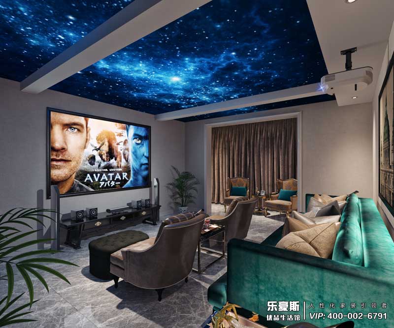 北城國際300平米歐式風(fēng)格別墅裝修效果圖