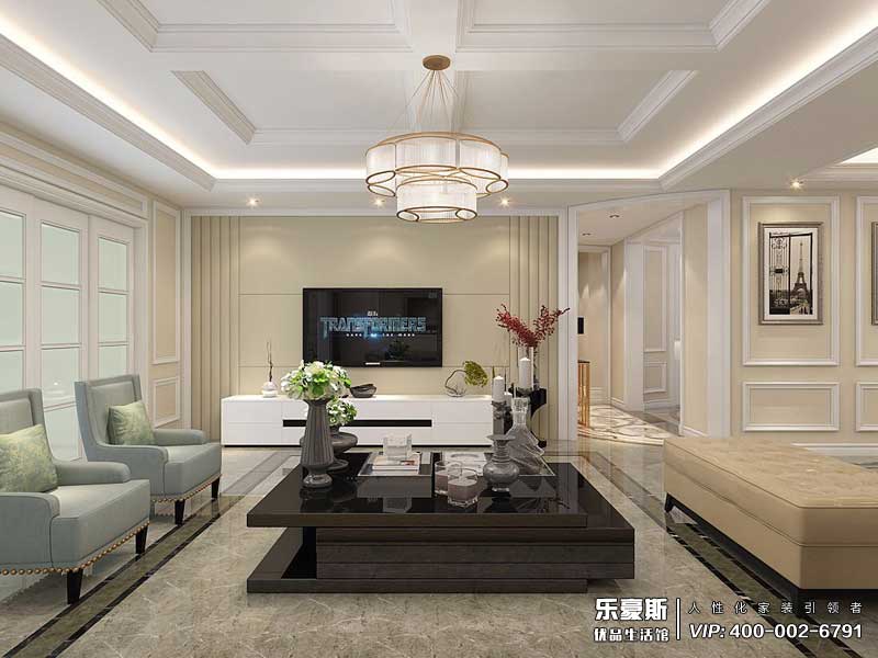 想象國際四室兩廳裝修效果圖